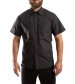 Short Sleeve Industrial shirt, button closure, gripper at collar