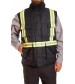 Veste doublée sans manches imperméabilisée Haute Visibilité