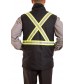 Veste doublée sans manches imperméabilisée Haute Visibilité