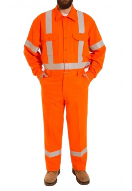 Long sleeve High Visibility F.R. shirt