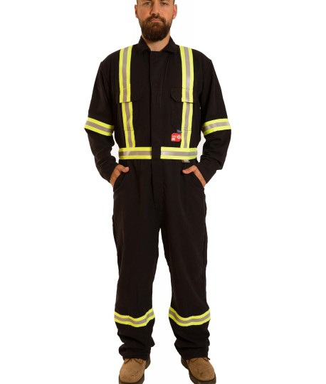 High Visibility Inherently F.R Tecasafe® Coverall